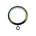 Metal hanging clip shower curtain hook ring